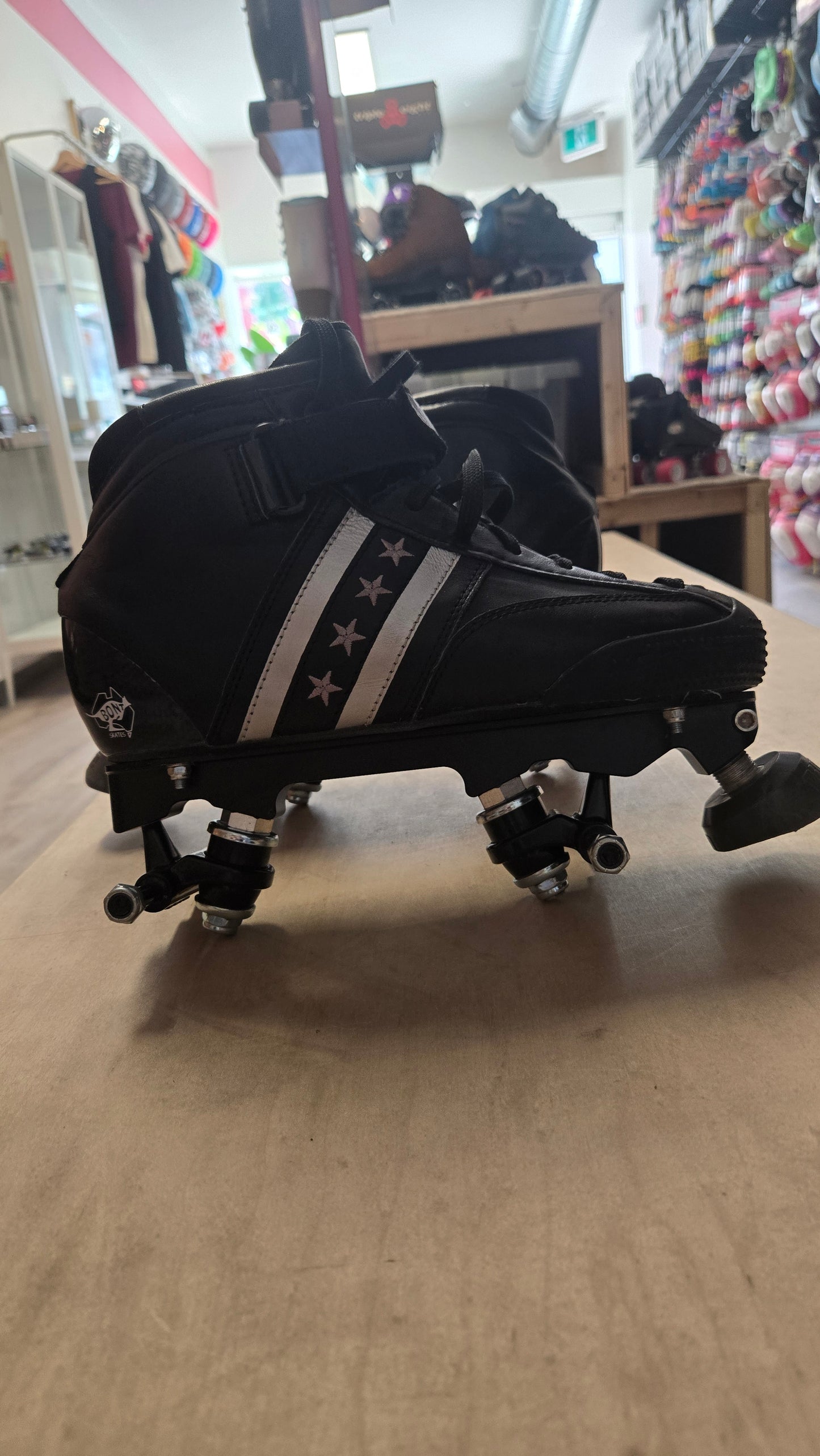 Consignment Bont Quadstar Carbon Tracer Size 6.5