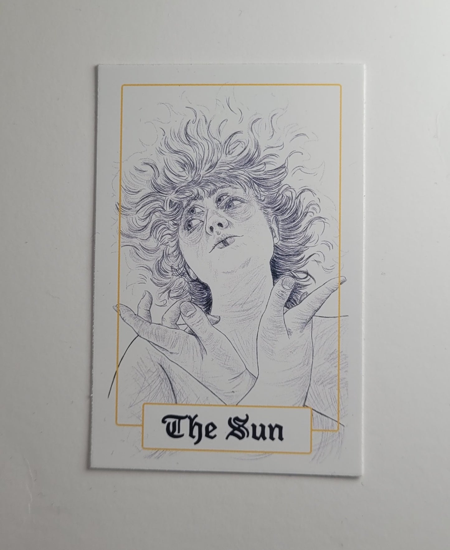 The Sun Tarot Sticker