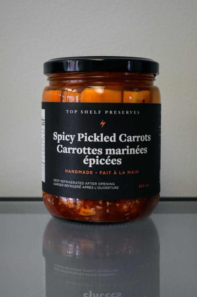 Top Shelf Preserves - Spicy Pickled Carrots