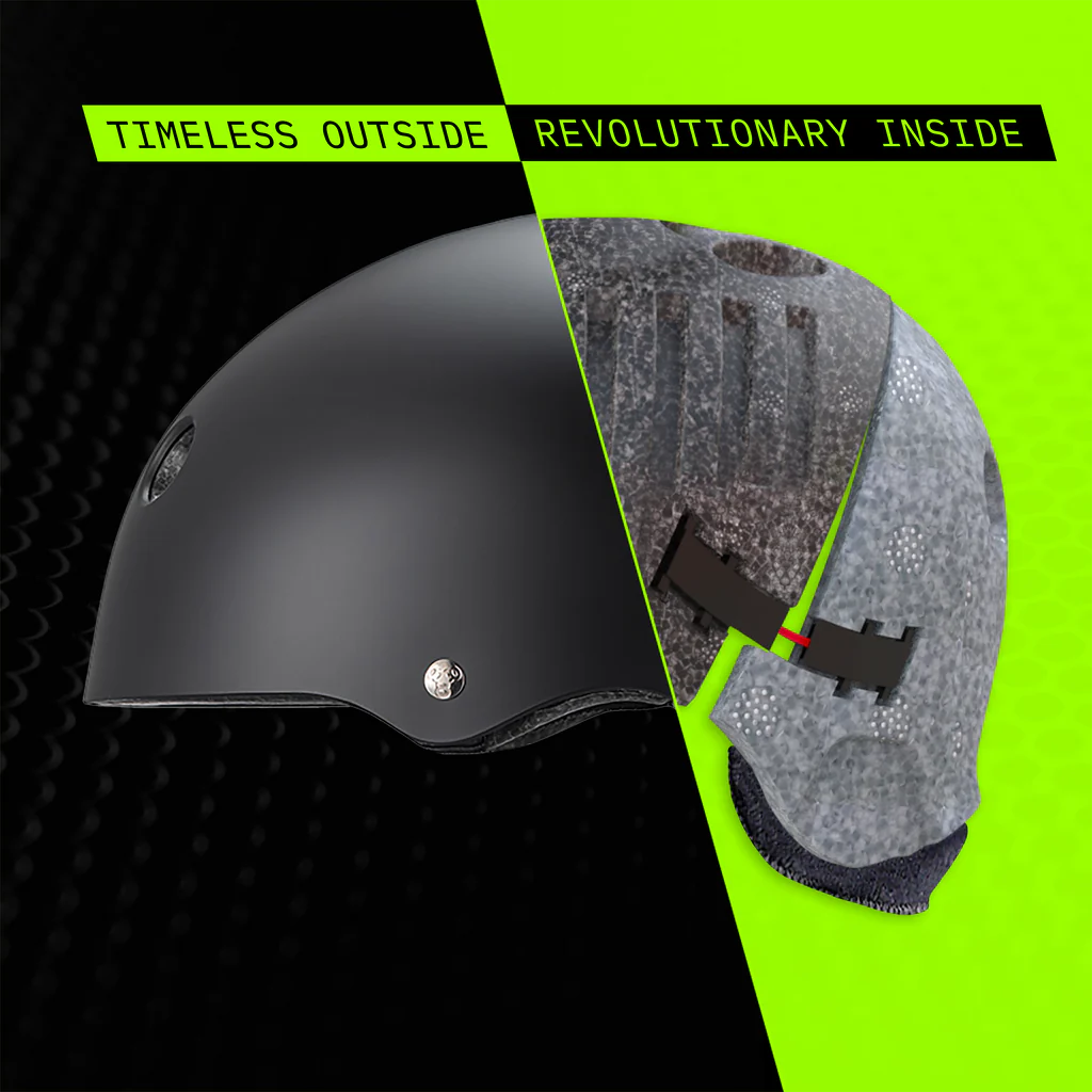 Triple 8 Deep Cover Helmet - White Gloss