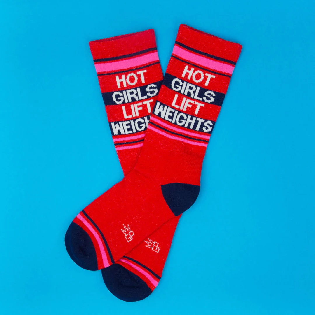 Hot Girls Lift Weights Socks