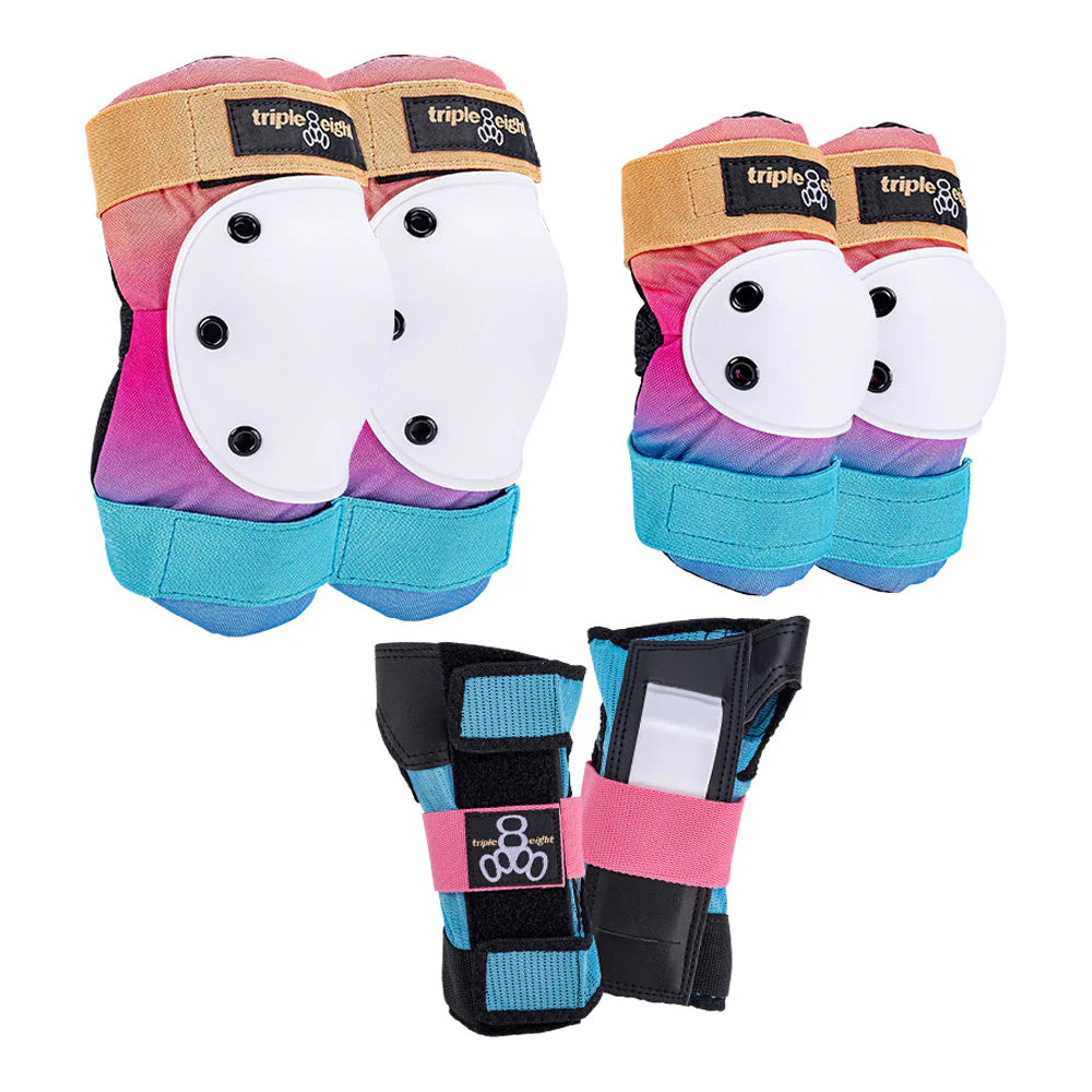 Triple 8 Saver Series Pads 3-Pack - Sunset