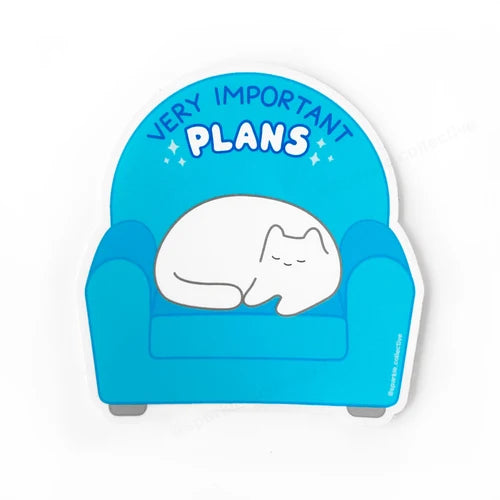 "Very Important Plans" Sticker