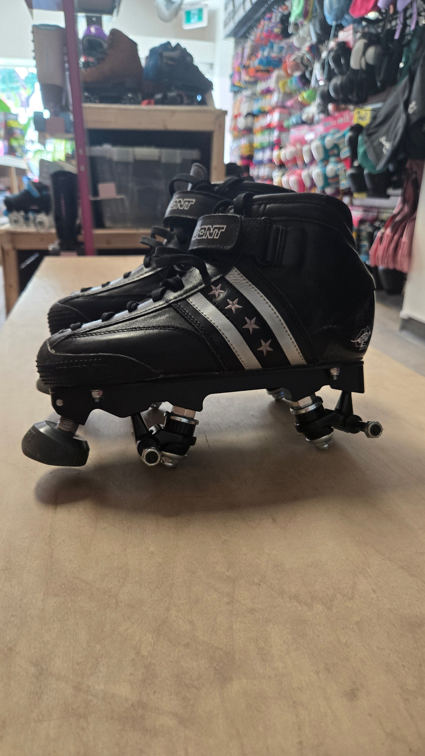 Consignment Bont Quadstar Carbon Tracer Size 6.5