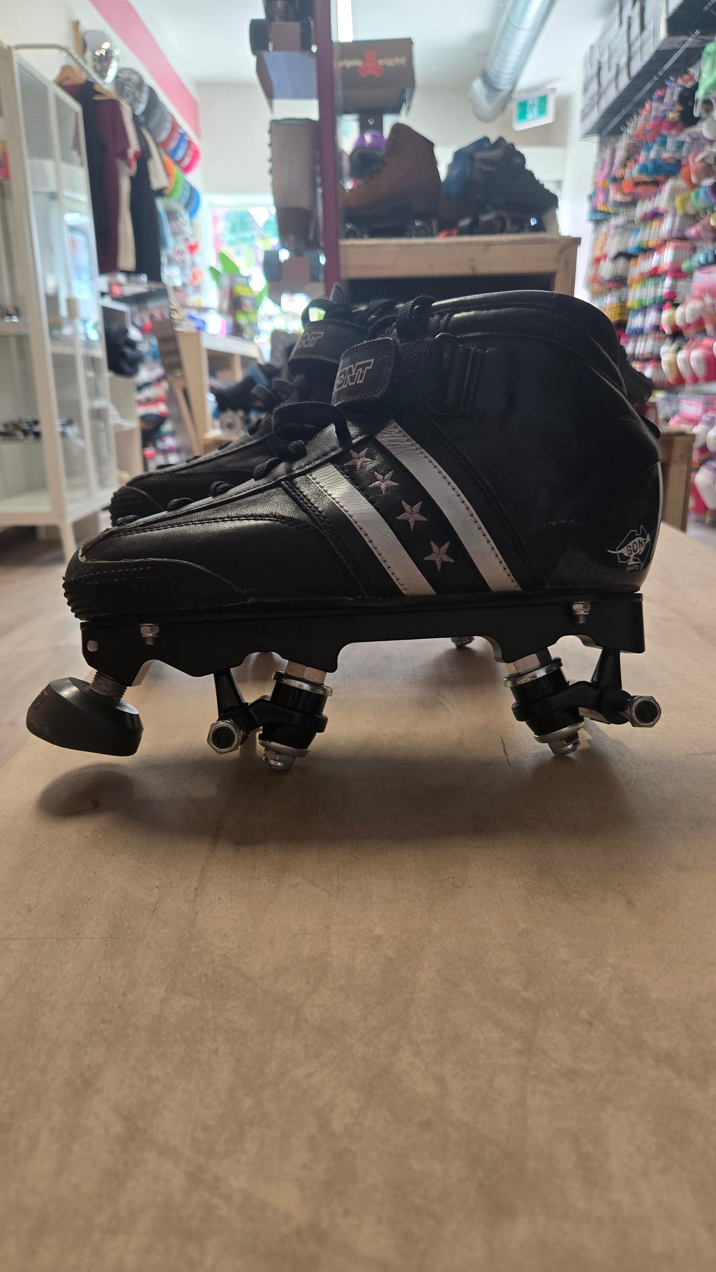 Consignment Bont Quadstar Carbon Tracer Size 6.5