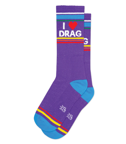 I Heart Drag Socks