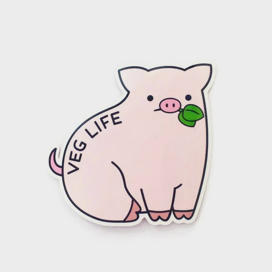 Veg Life Vinyl Sticker