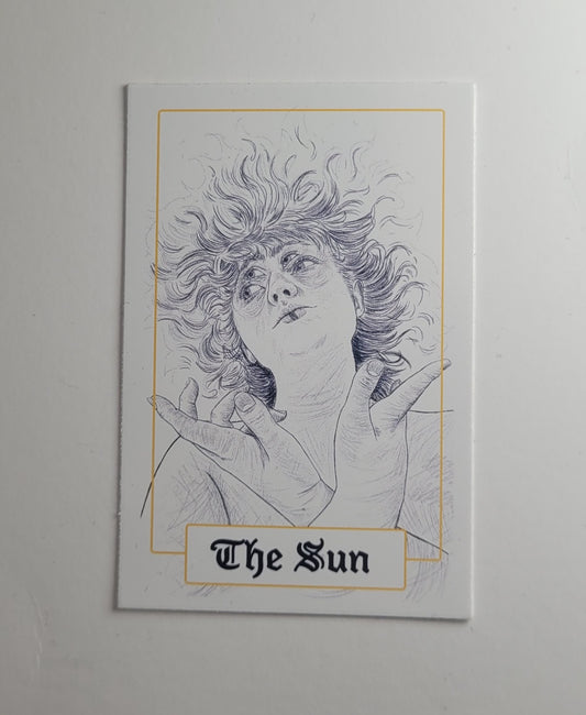 The Sun Tarot Sticker