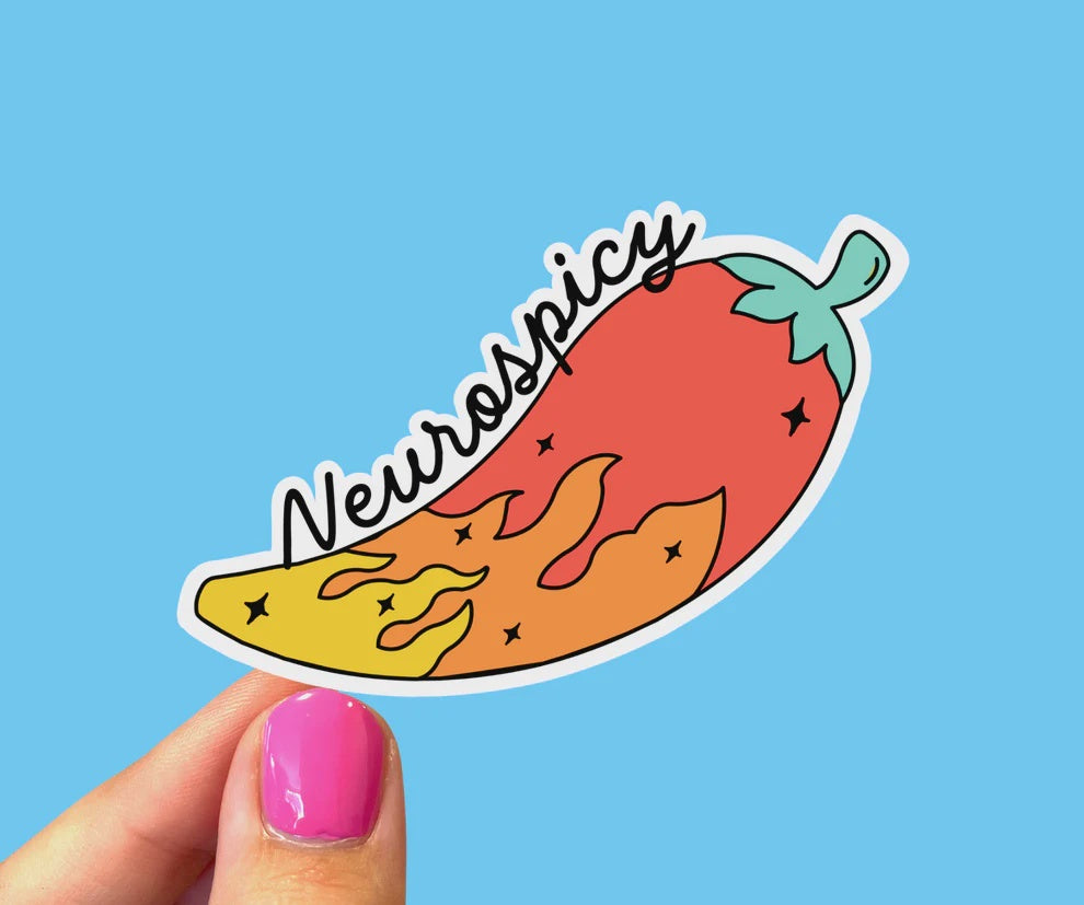 Neurospicy Sticker