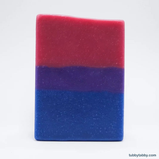 Bisexual Pride Flag Soap