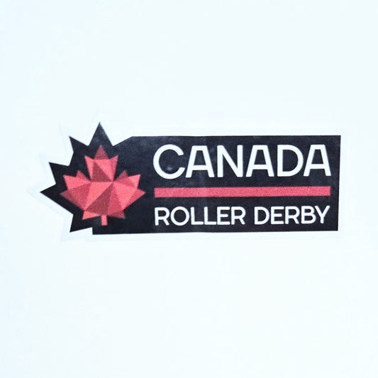 Canada Roller Derby - Rectangle Sticker