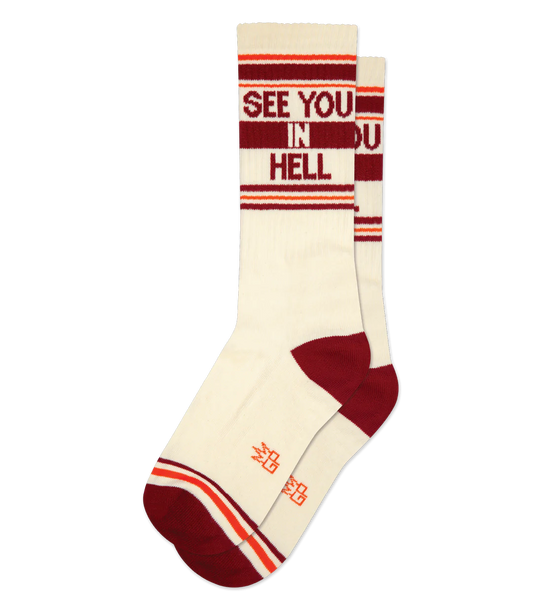 See You In Hell Socks