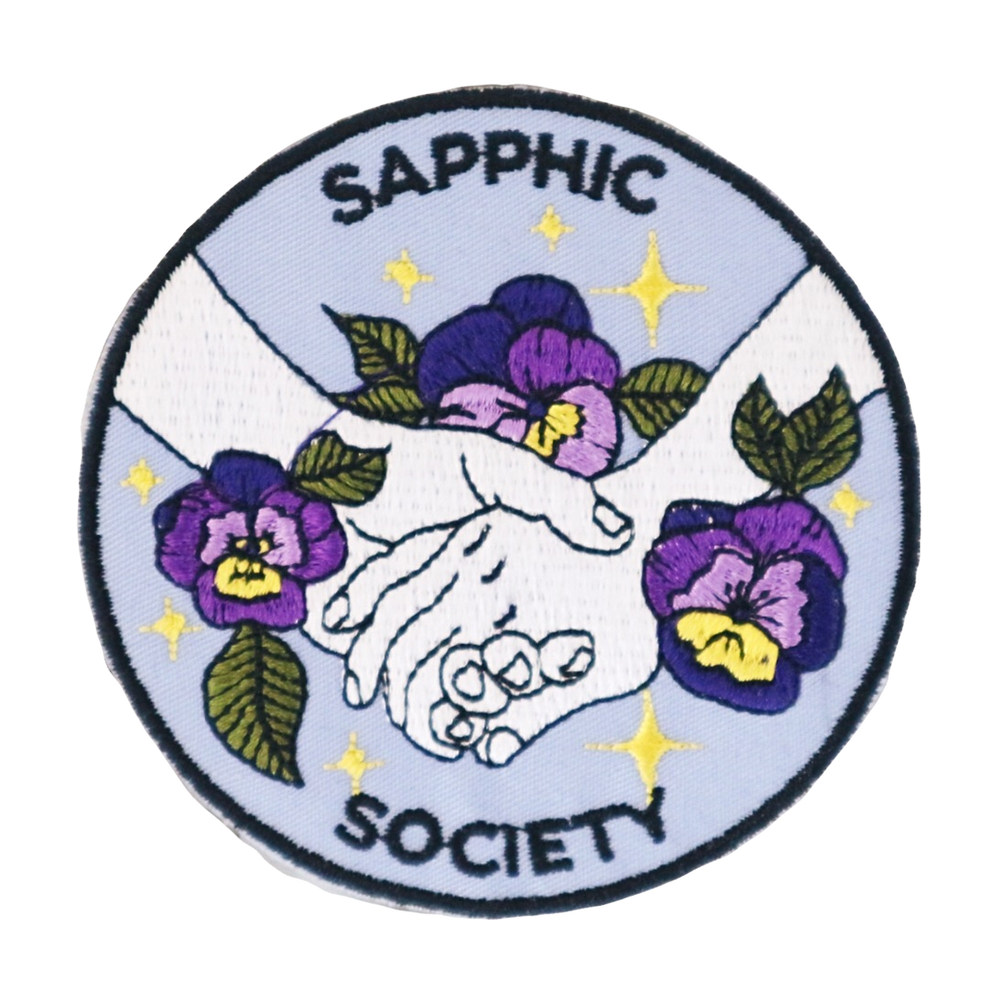 Sapphic Society Patch