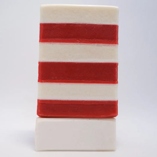 Candy Cane Soap