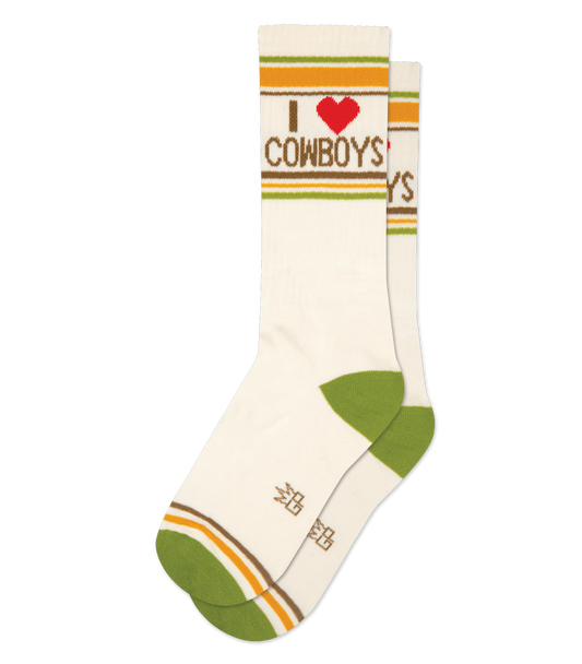 I Heart Cowboys Socks