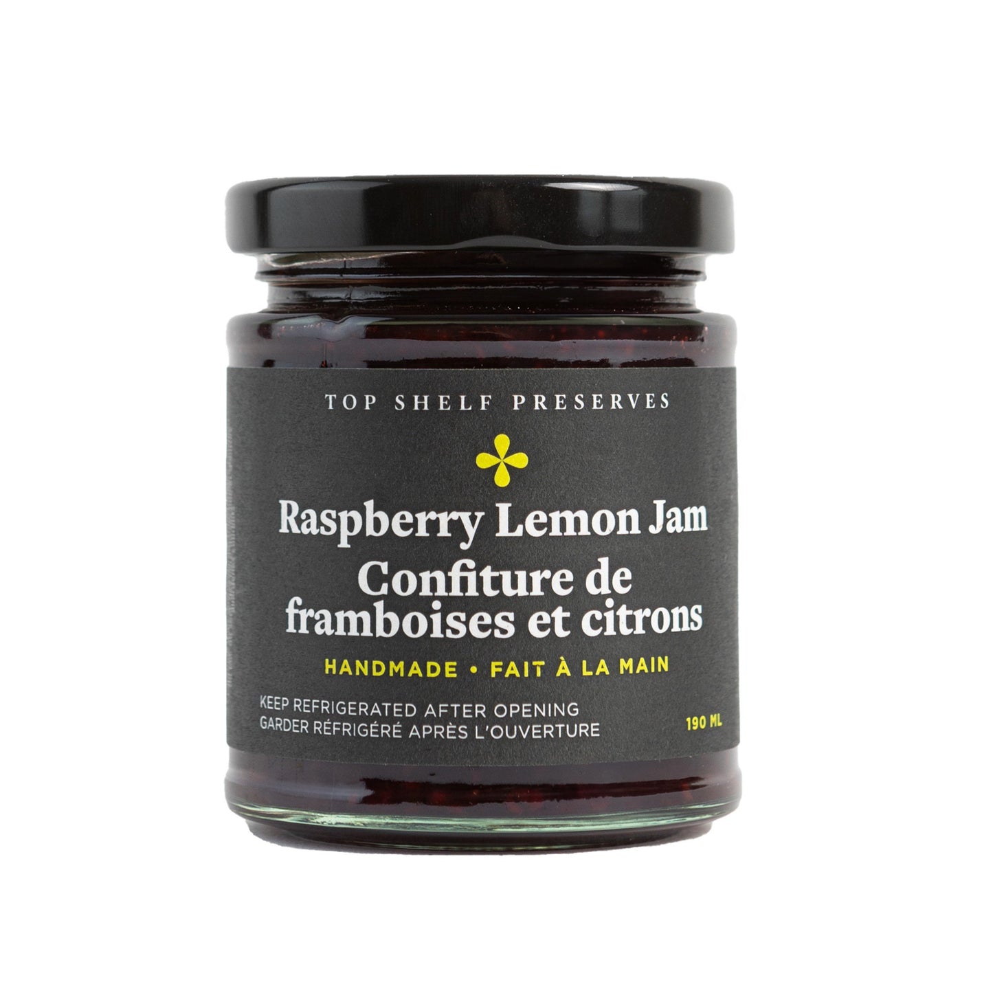 Top Shelf Preserves - Raspberry Lemon Jam
