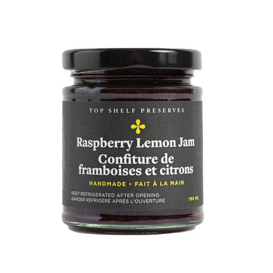 Top Shelf Preserves - Raspberry Lemon Jam