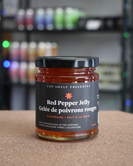Top Shelf Preserves - Red Pepper Jelly