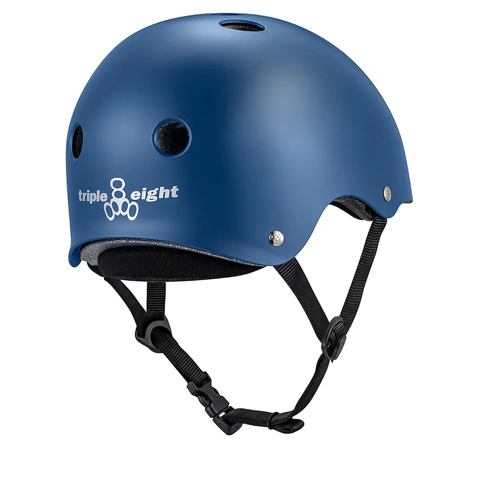 Triple 8 Deep Cover Helmet - Matte Navy