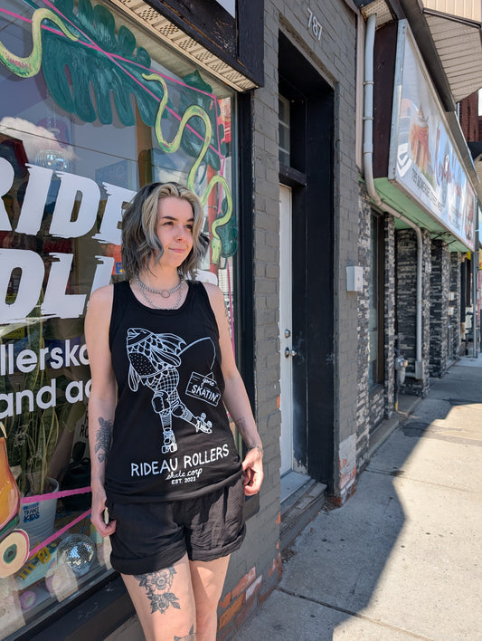 Luck and Lavender x Rideau Rollers - Gone Skating Tank Top