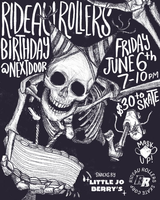 June 6 Birthday Roller Disco