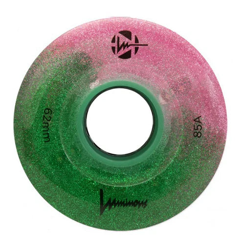 Luminous LED Wheels - 62mm (4pk)